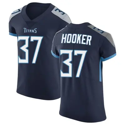 Men's Elite Amani Hooker Tennessee Titans Navy Vapor Untouchable Jersey