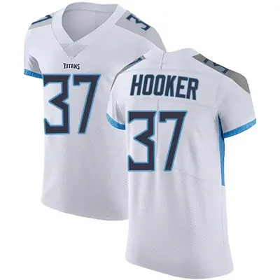 Men's Elite Amani Hooker Tennessee Titans White Vapor Untouchable Jersey