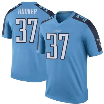 Men's Legend Amani Hooker Tennessee Titans Light Blue Color Rush Jersey