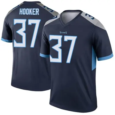 Men's Legend Amani Hooker Tennessee Titans Navy Jersey