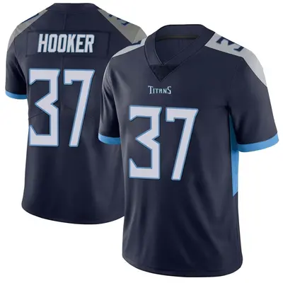 Men's Limited Amani Hooker Tennessee Titans Navy Vapor Untouchable Jersey