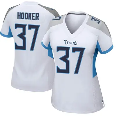Women's Game Amani Hooker Tennessee Titans White Jersey