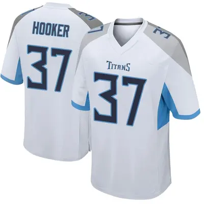Youth Game Amani Hooker Tennessee Titans White Jersey